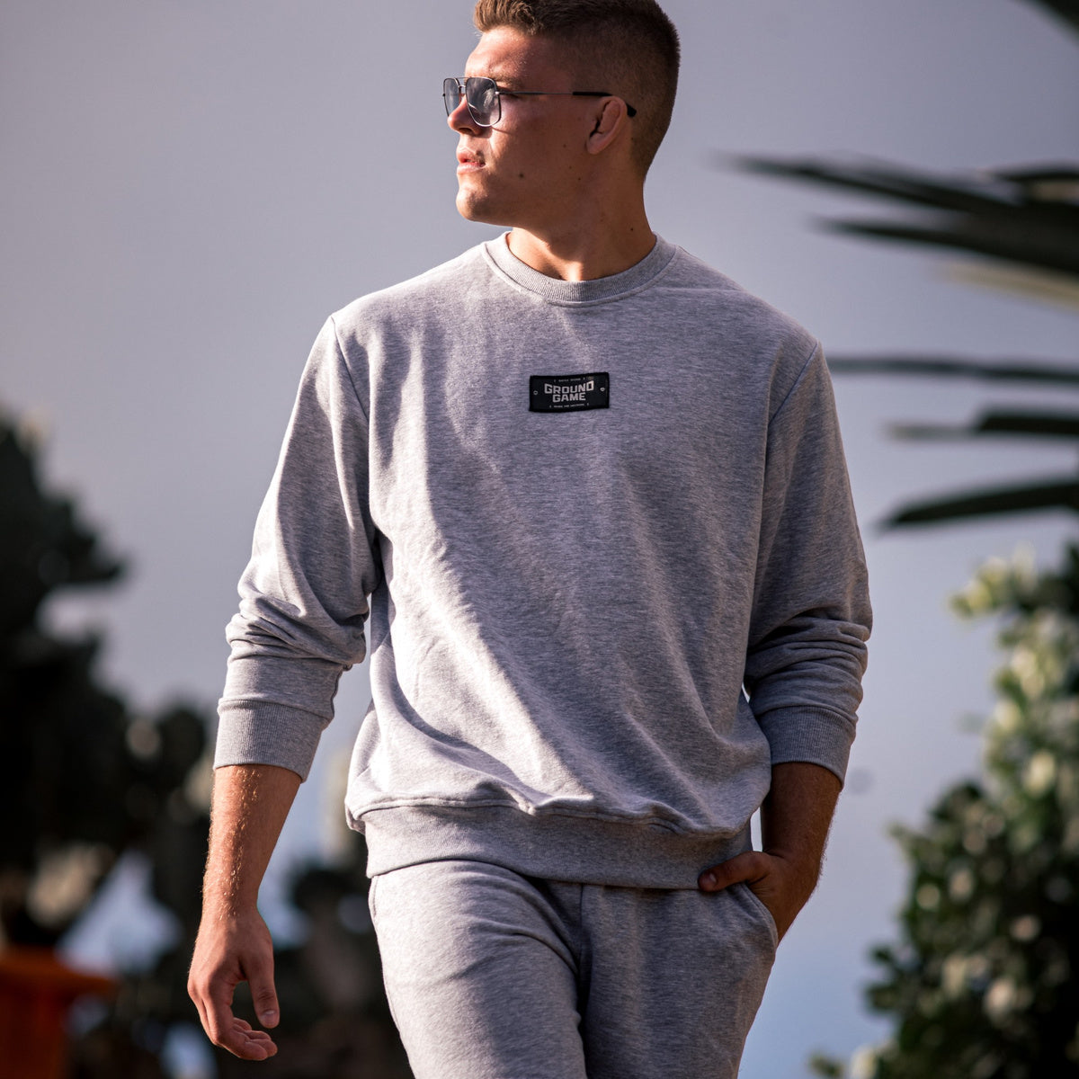Bluza Crewneck Essential (Melanż)
