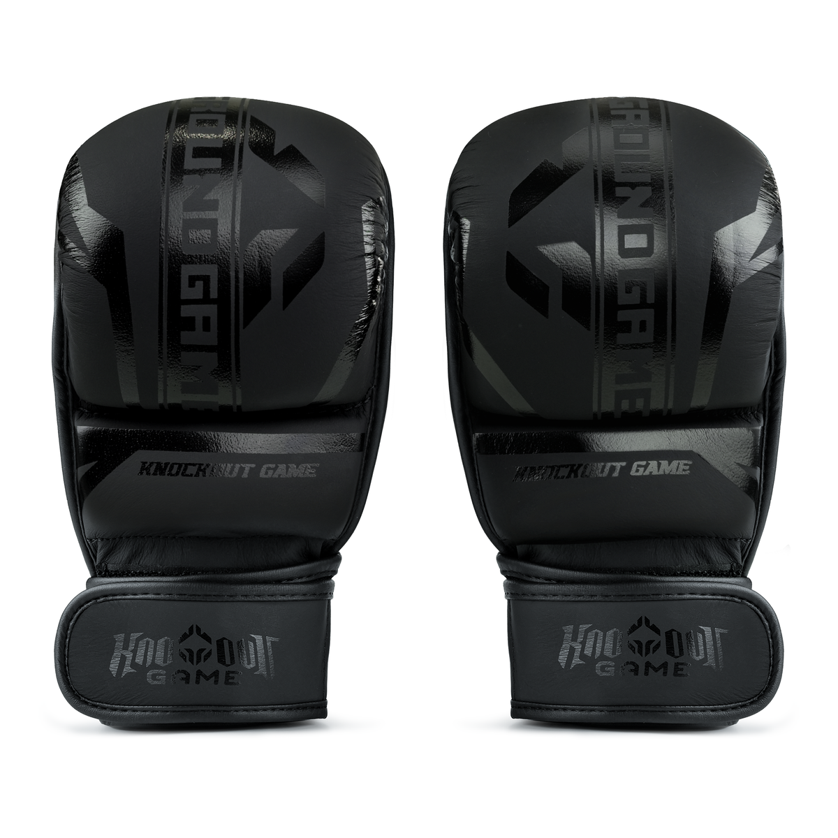 MMA Sparring Gloves Stripe Black