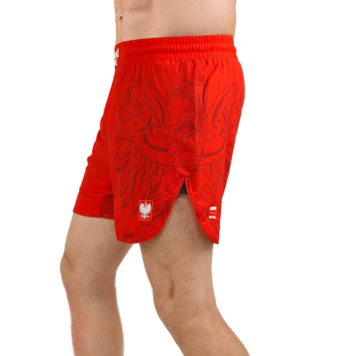Light MMA Shorts Poland 3.0 (Red)