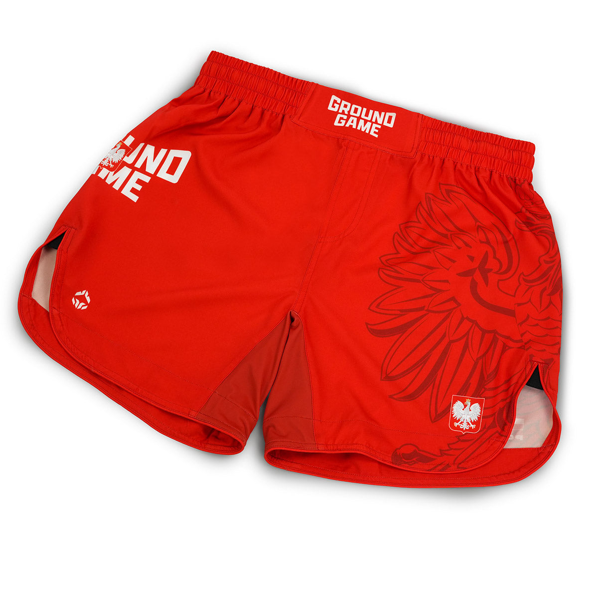 Lekkie spodenki MMA Polska 3.0 (Czerwone)