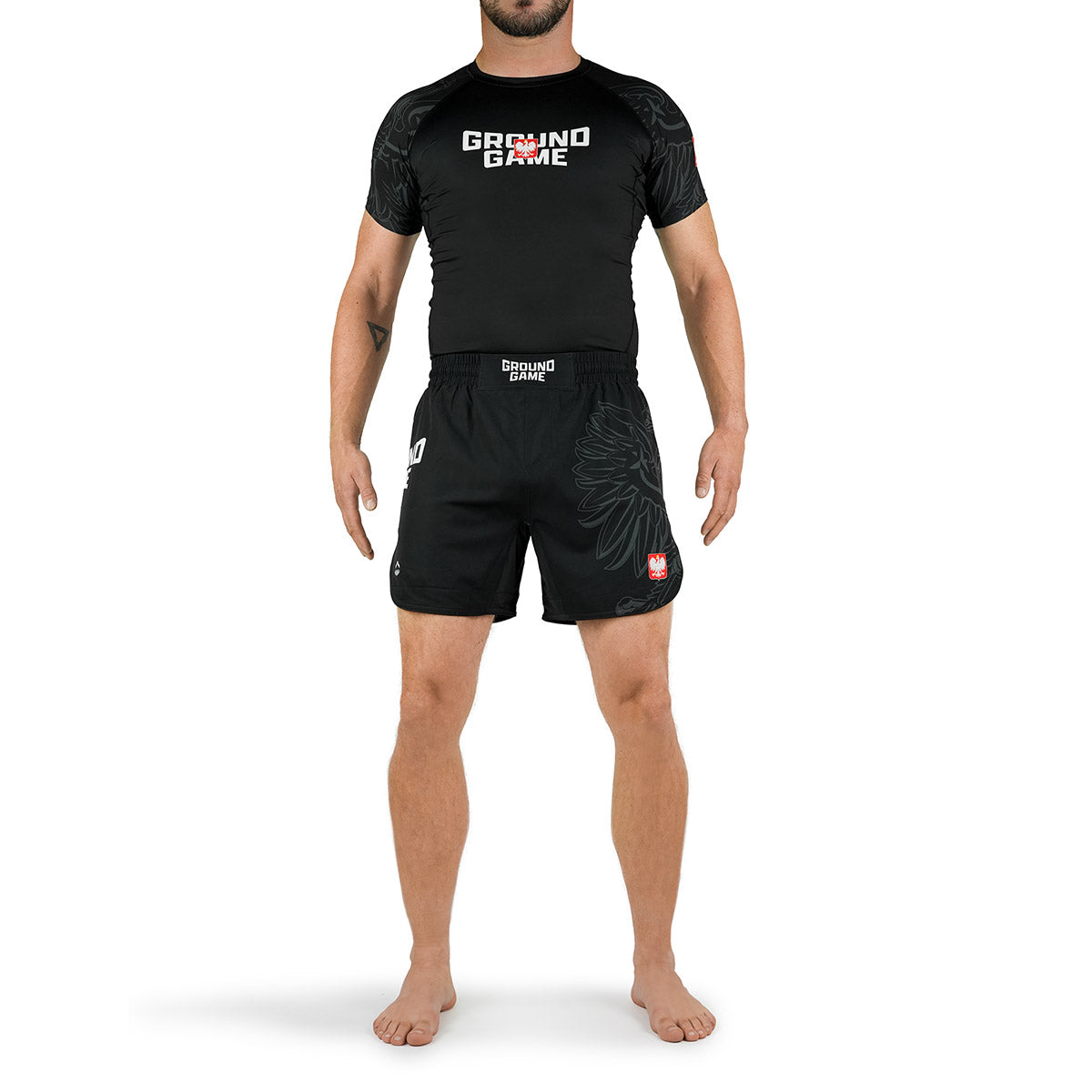 Light MMA Shorts Poland 3.0 (Black)