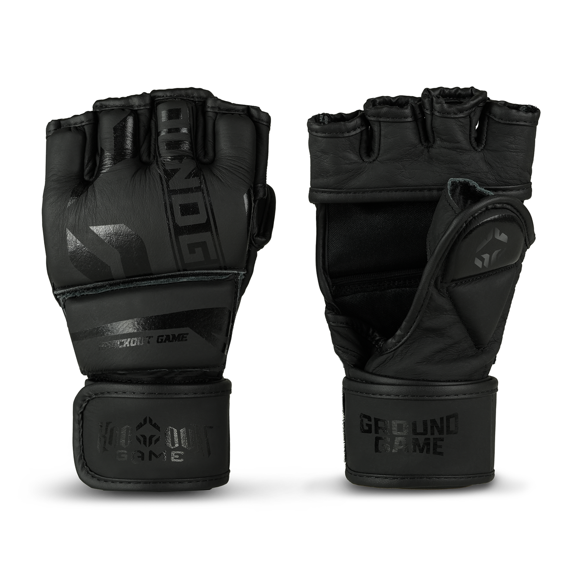 MMA Gloves Stripe Black