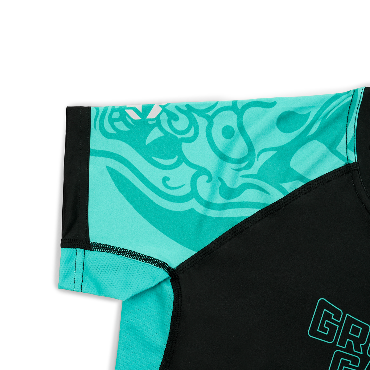 Rashguard damski Fukutsu krótki rękaw