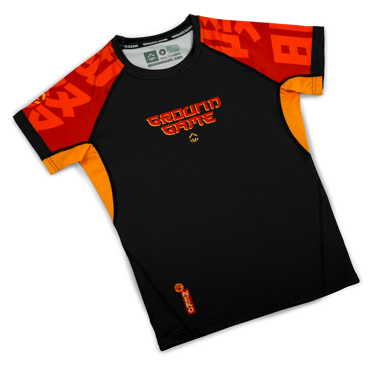 Rashguard damski Ramen Cat krótki rękaw