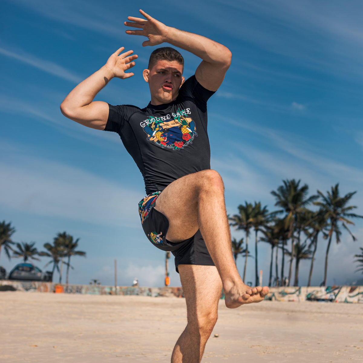 Rashguard Injury Collector short sleeve