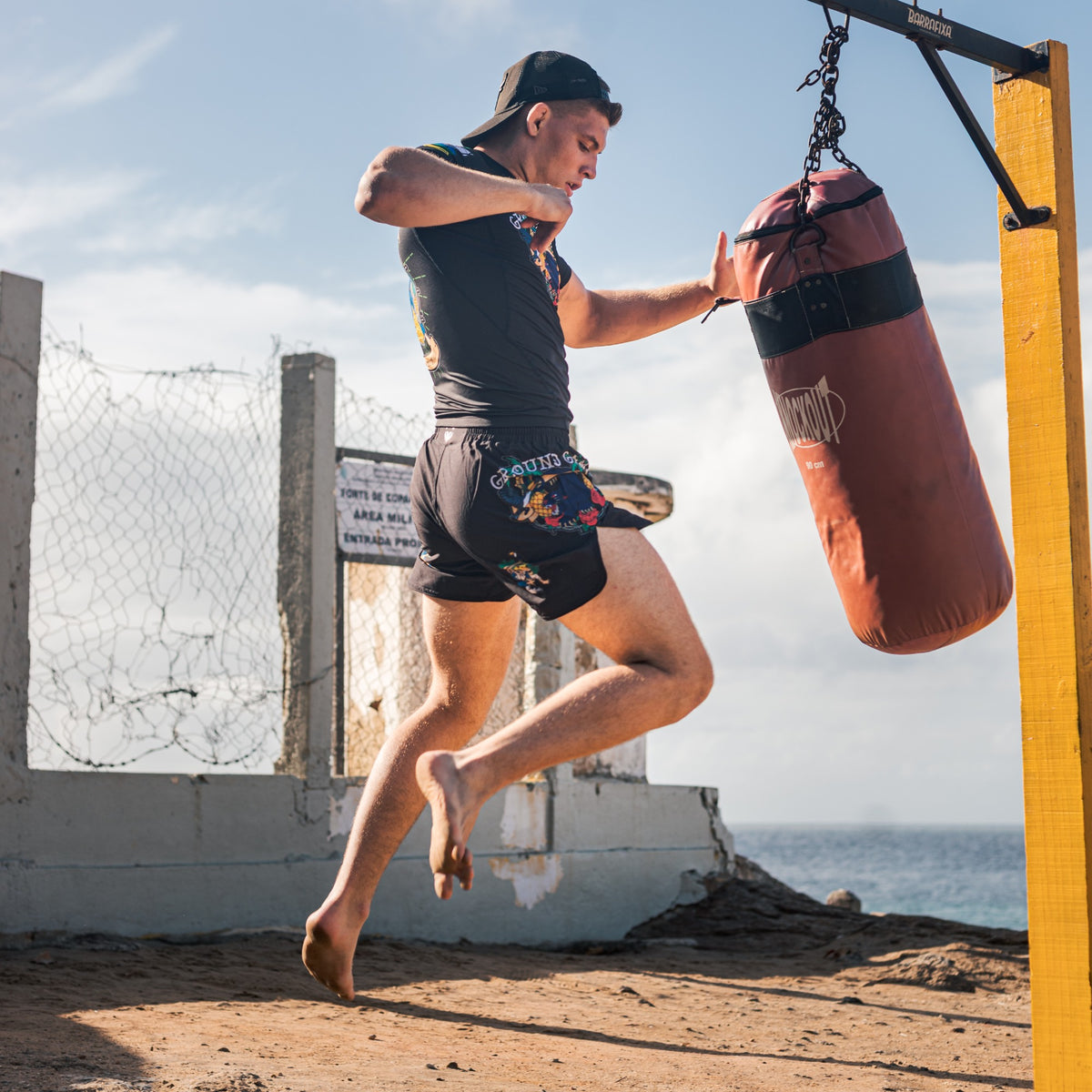 Light MMA Shorts Injury Collector