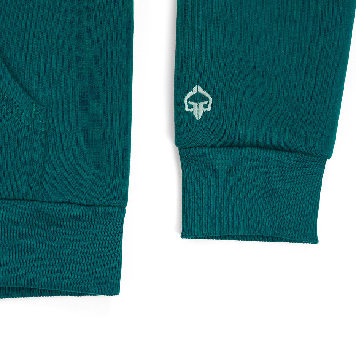 Bluza z kapturem Round (Zielona)