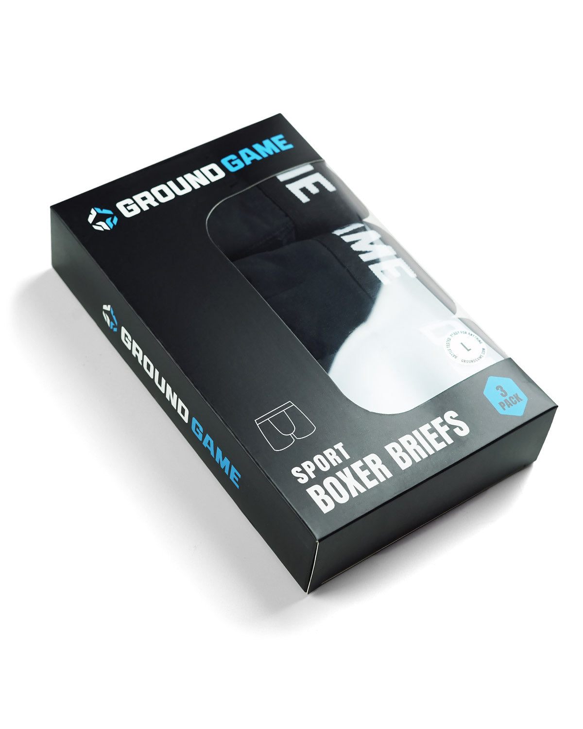 Boxer shorts Sports (Black) 3-pack