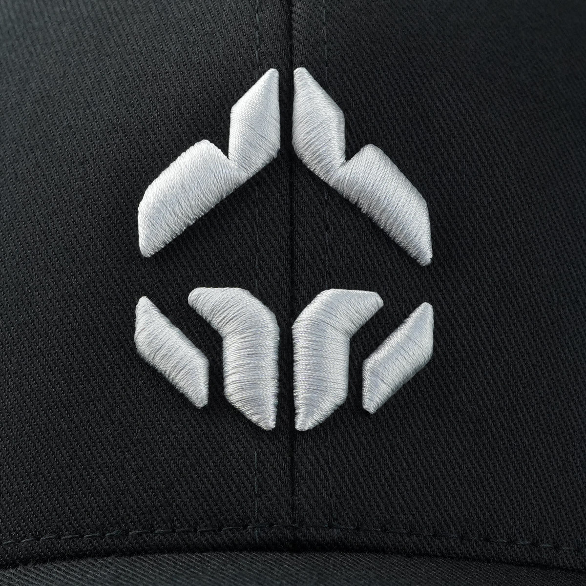 Cap Logo 3D Platinum (Black)