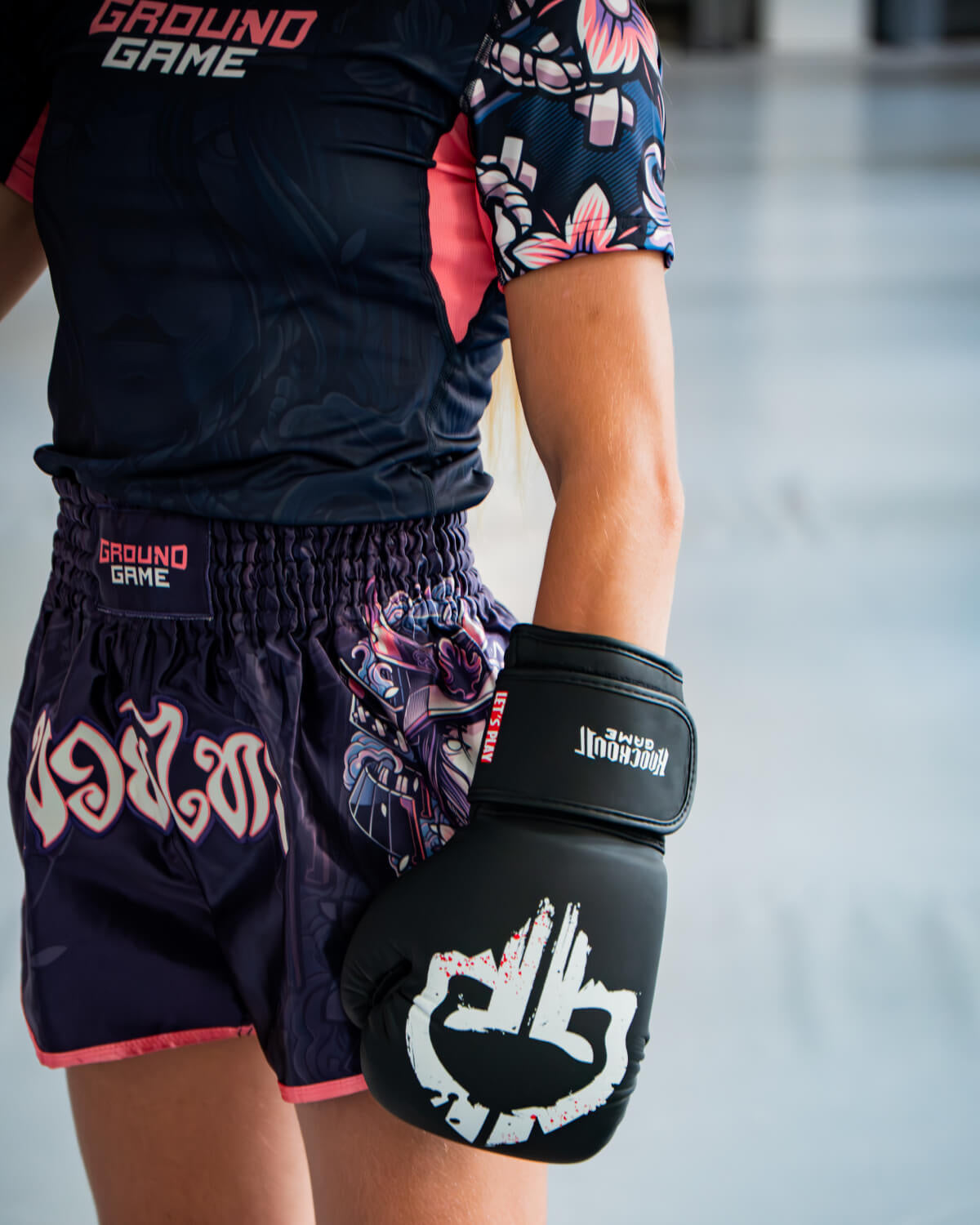 Damskie spodenki Muay Thai Asami