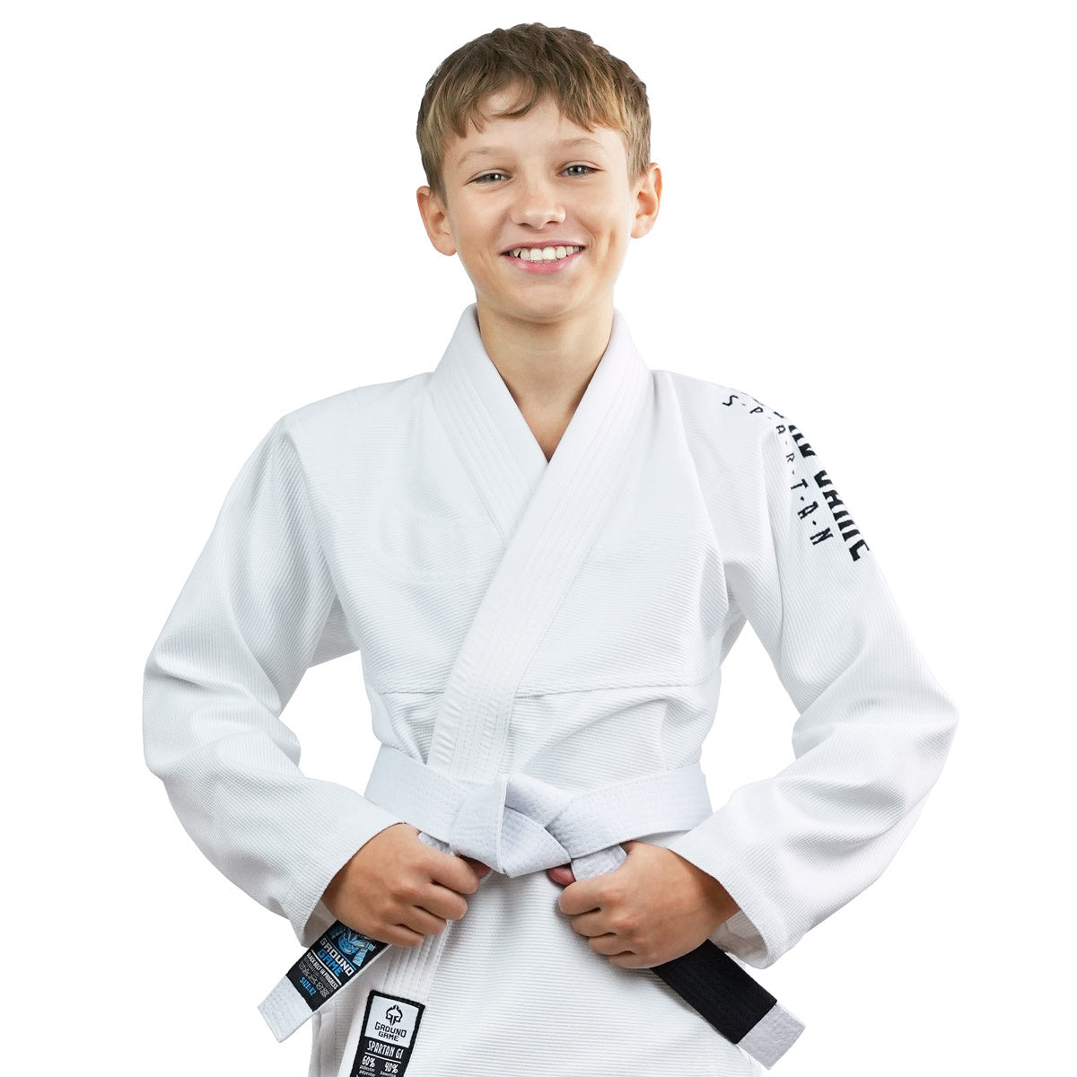 GI do BJJ dla dzieci Spartan (Białe)