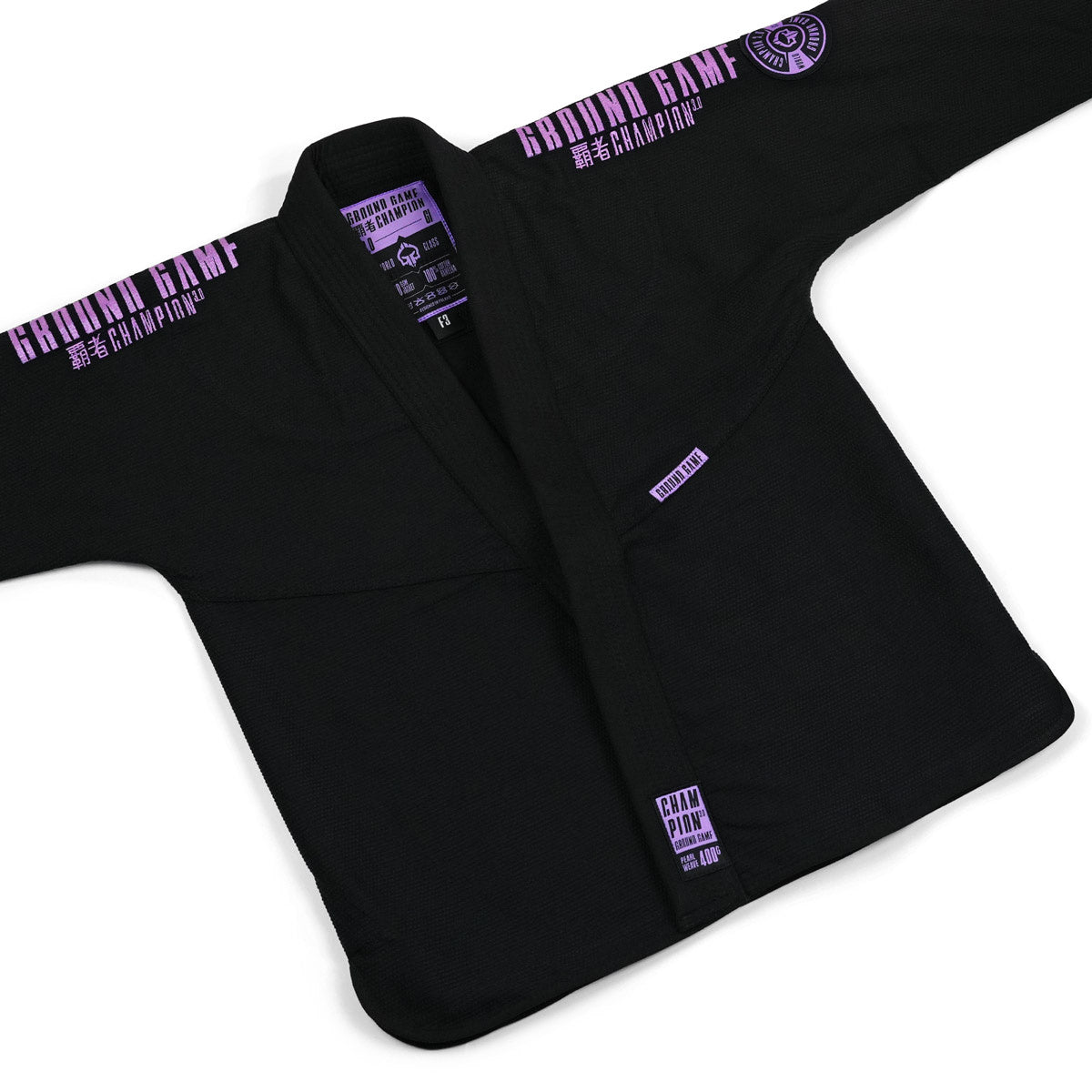 Women's BJJ GI Champion 3.0 Lavender (Black) + FREE Belt