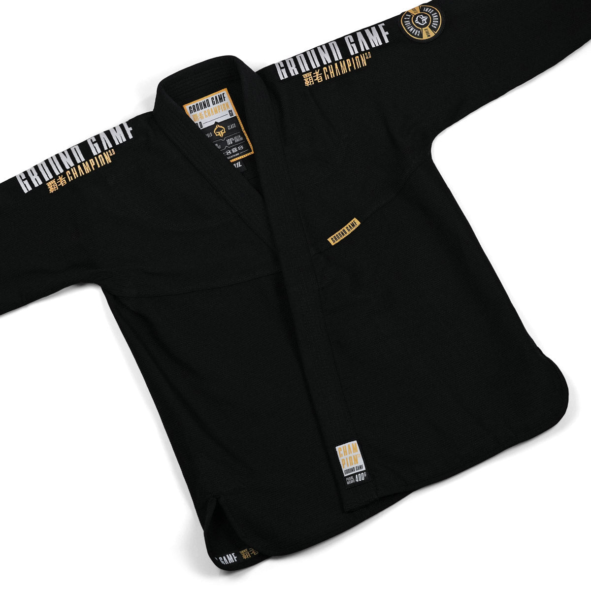 BJJ GI Champion 3.0 (Black) + FREE Belt