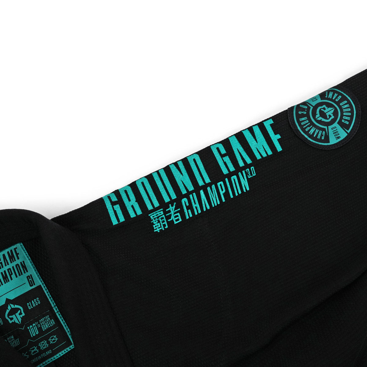 Kimono/gi damskie do BJJ Champion 3.0 Mint (Czarne) + pas GRATIS