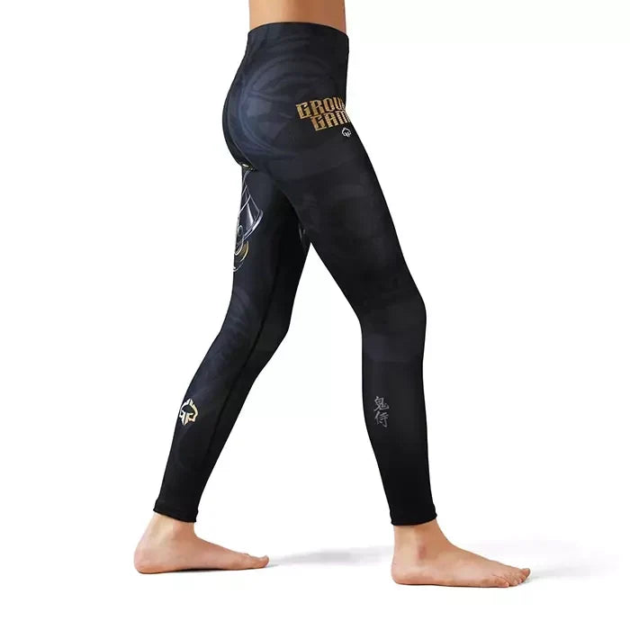 Legginsy dla dzieci Oni Samurai