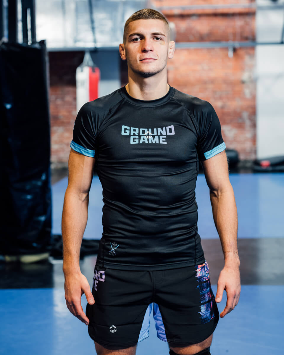 Light MMA Shorts Cyber Samurai