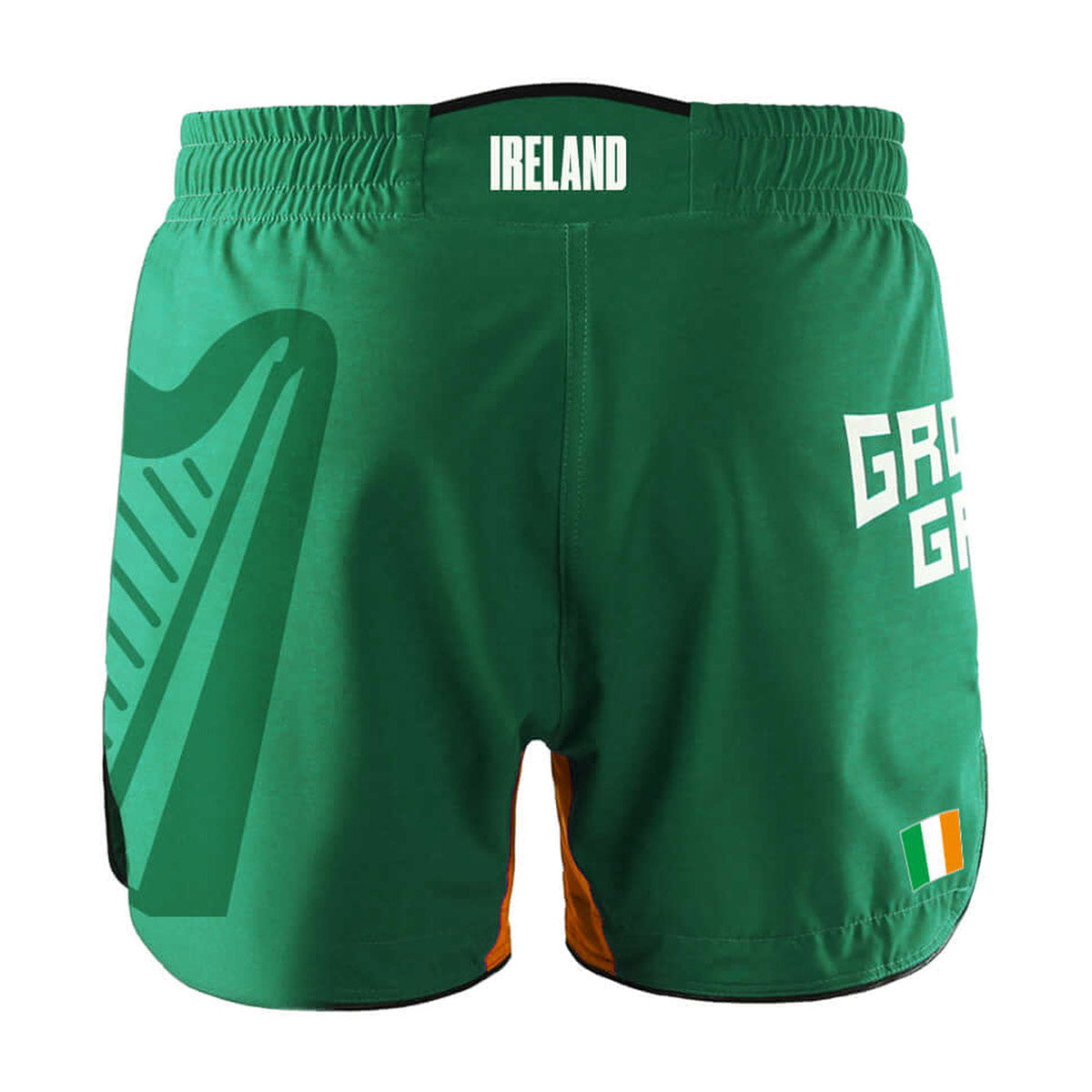 Lekkie spodenki MMA Irlandia (Zielone)