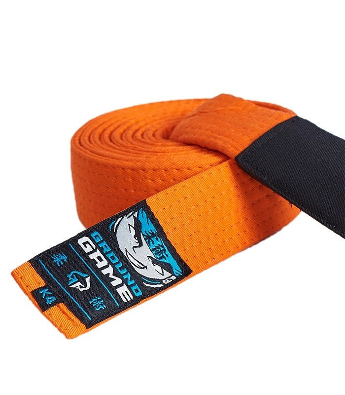 Detský opasok na BJJ (oranžový)
