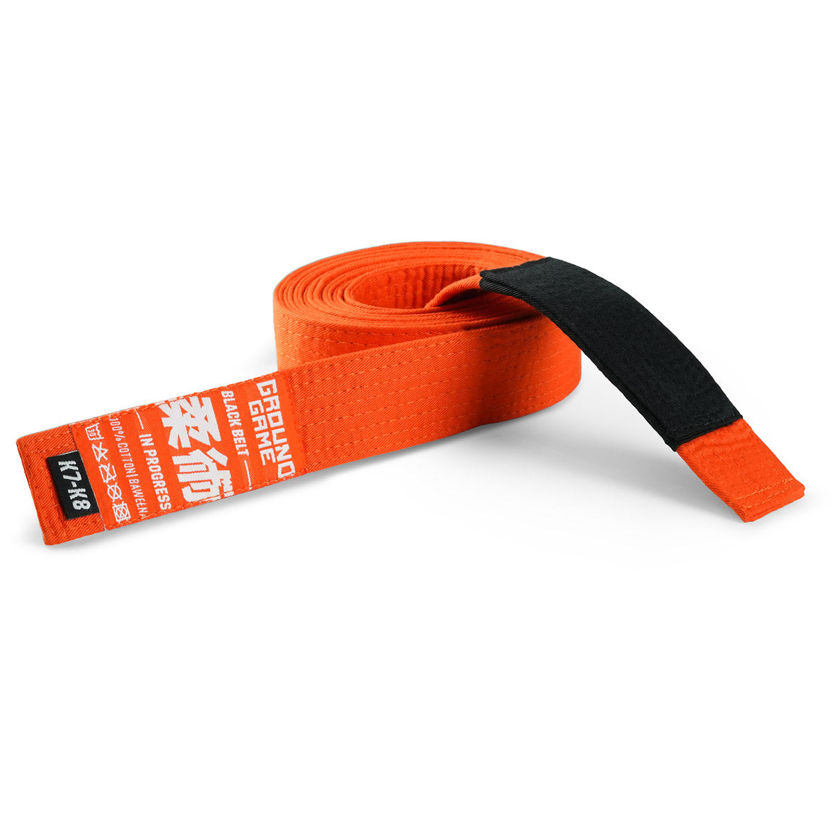 Detský opasok na BJJ (oranžový)