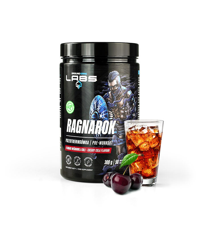 Predtréningovka Ragnarok (čerešňová cola) 300 g