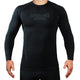Rashguard Athletic Shadow Black long sleeve