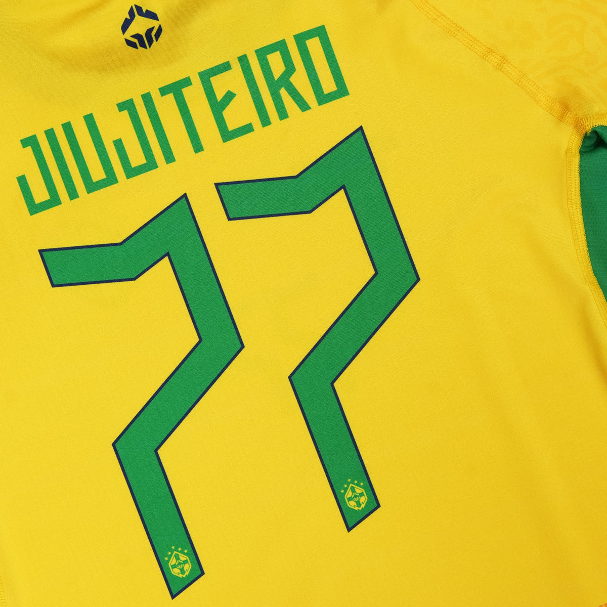 Rashguard Brazil Football krótki rękaw
