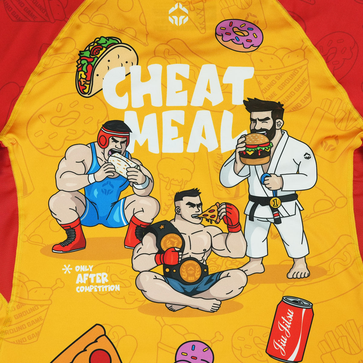 Rashguard Cheat Meal krótki rękaw
