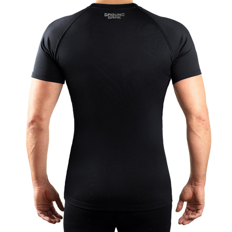 Rashguard Essential Platinum krótki rękaw