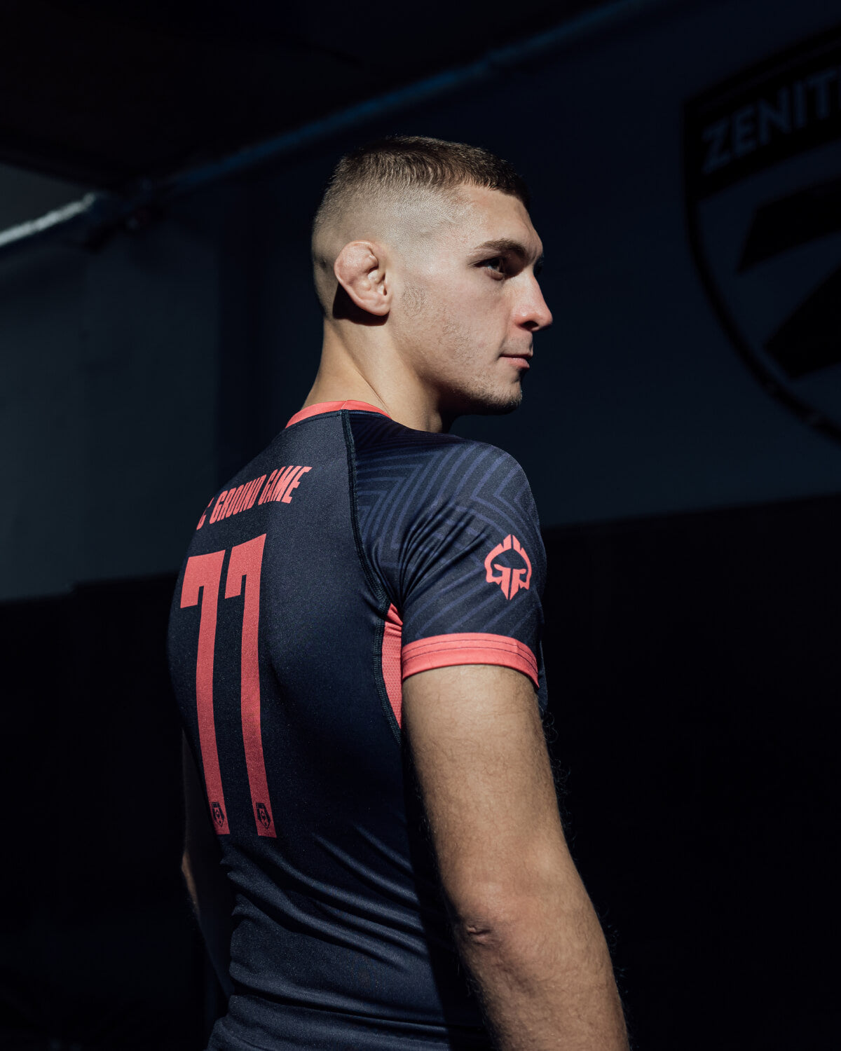Rashguard FC Armbar short sleeve (Navy)