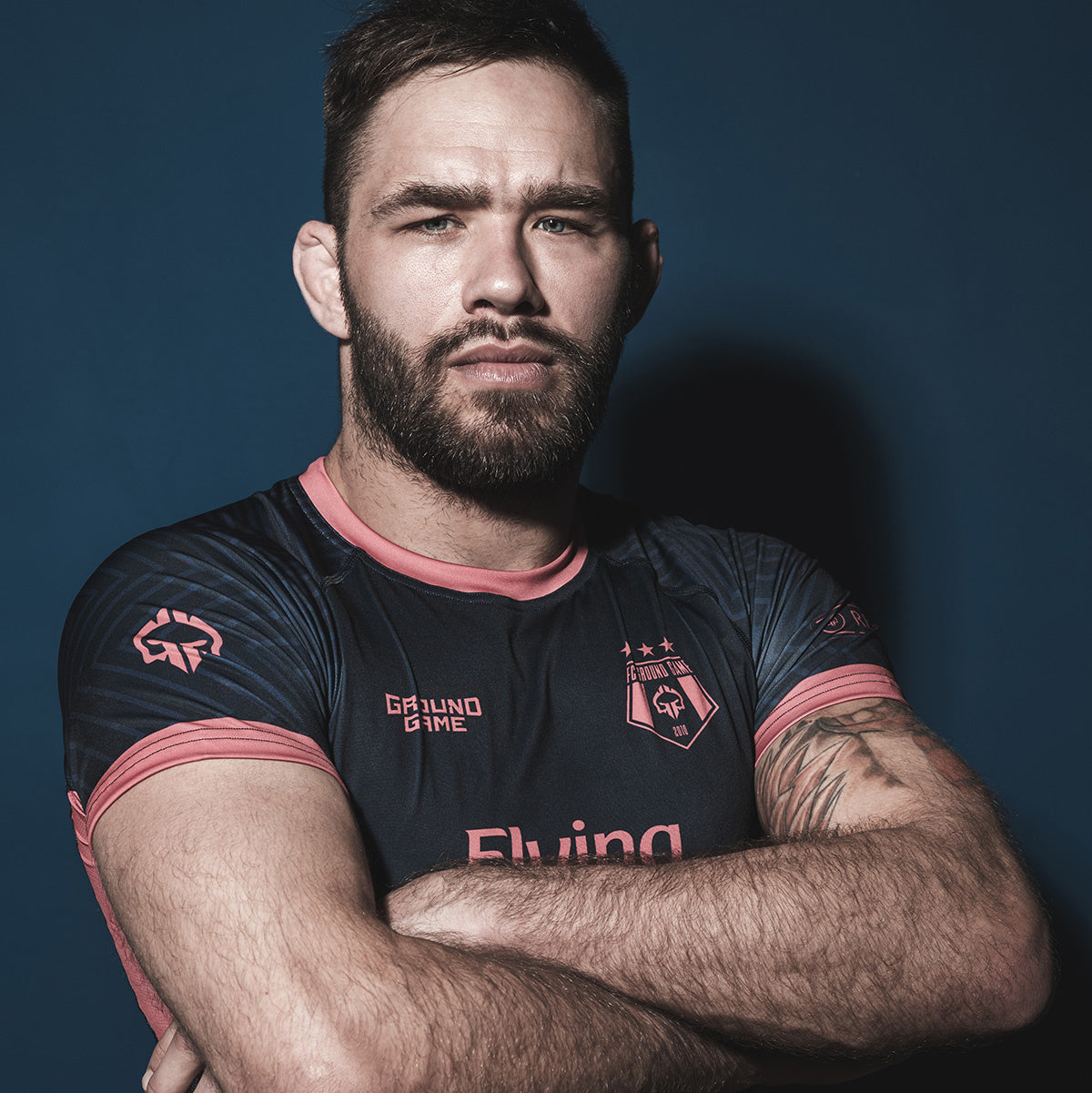 Rashguard FC Armbar short sleeve (Navy)