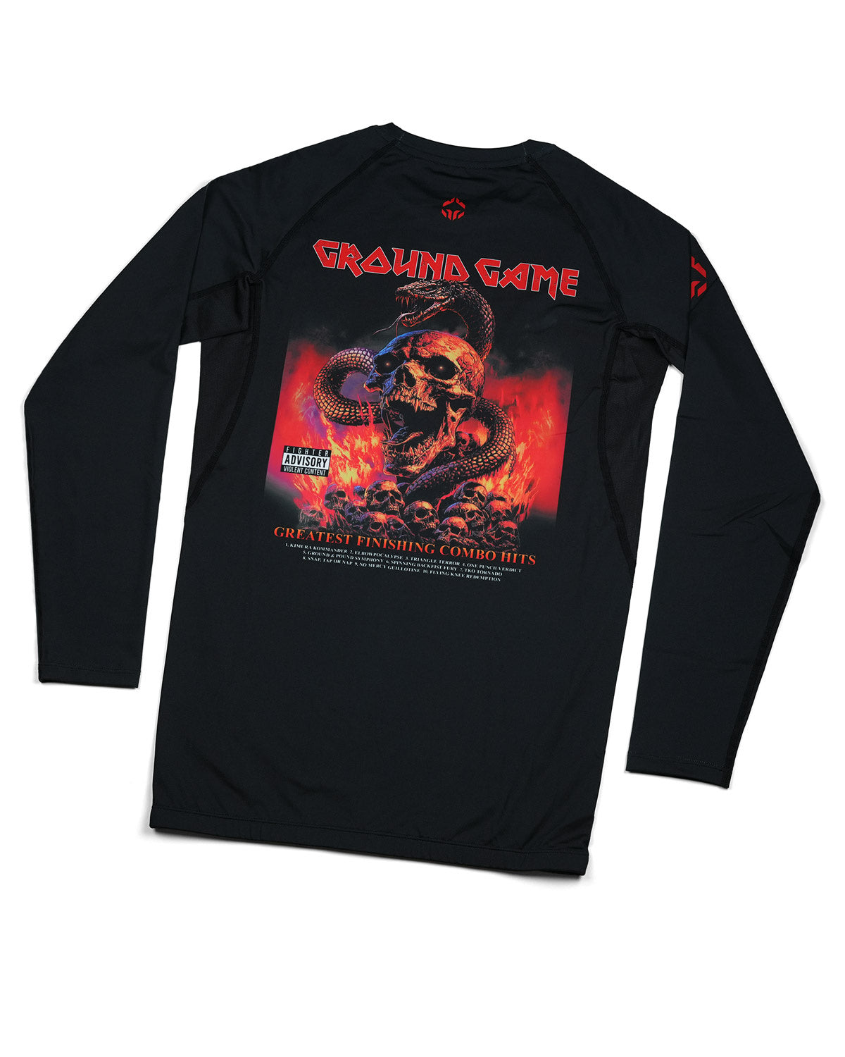 Rashguard Inferno długi rękaw