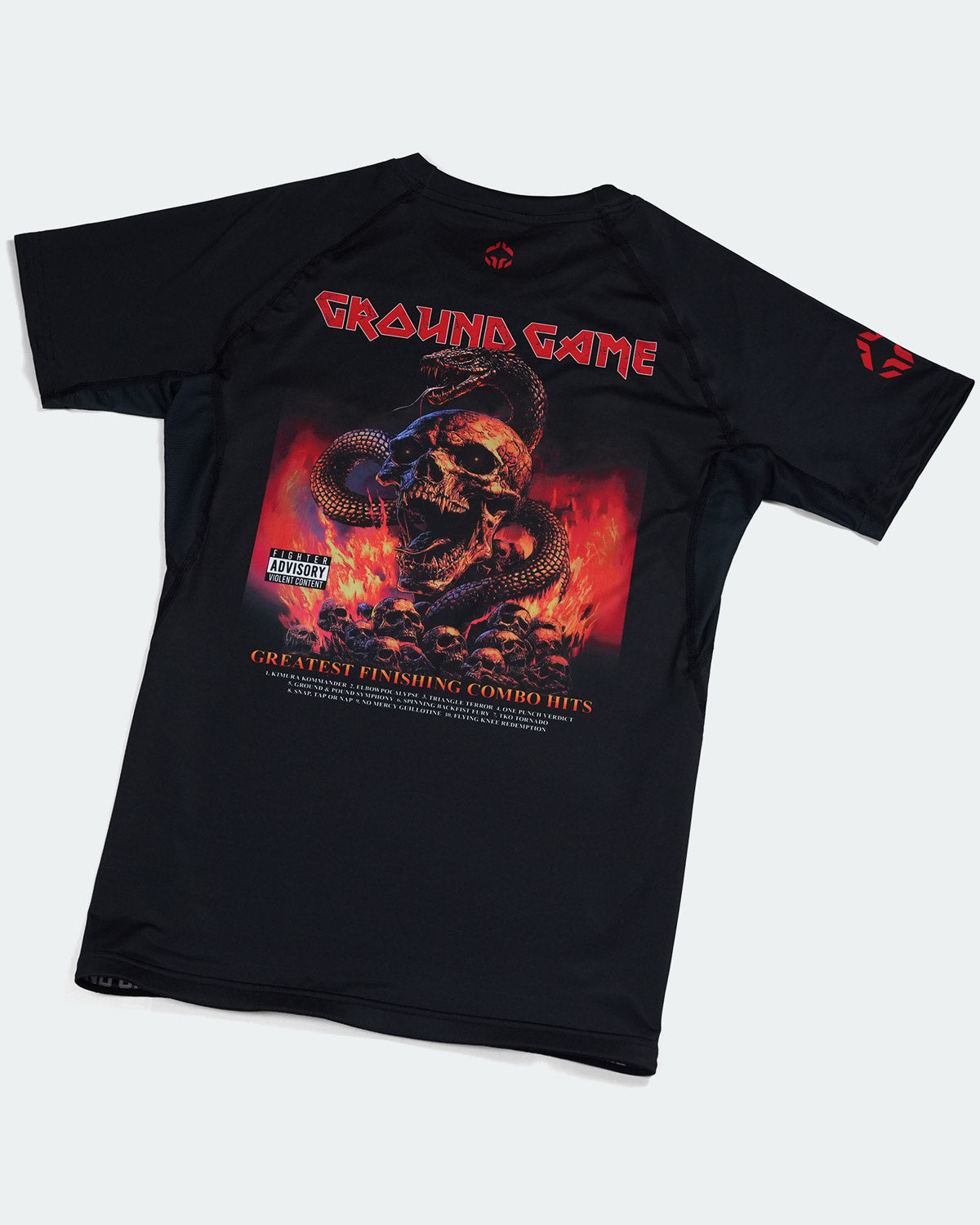 Rashguard Inferno krótki rękaw