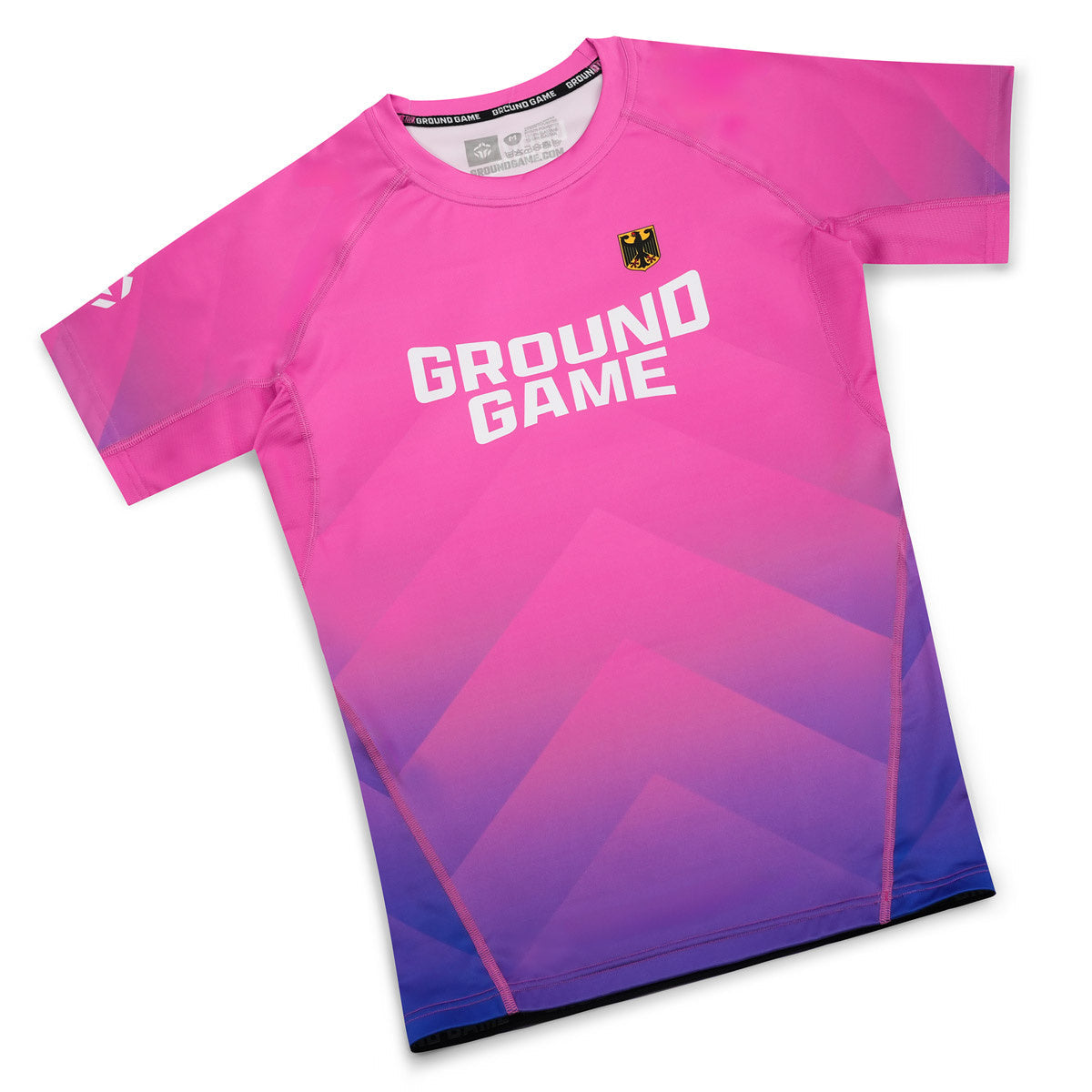 Rashguard Germany short sleeve (Pink)