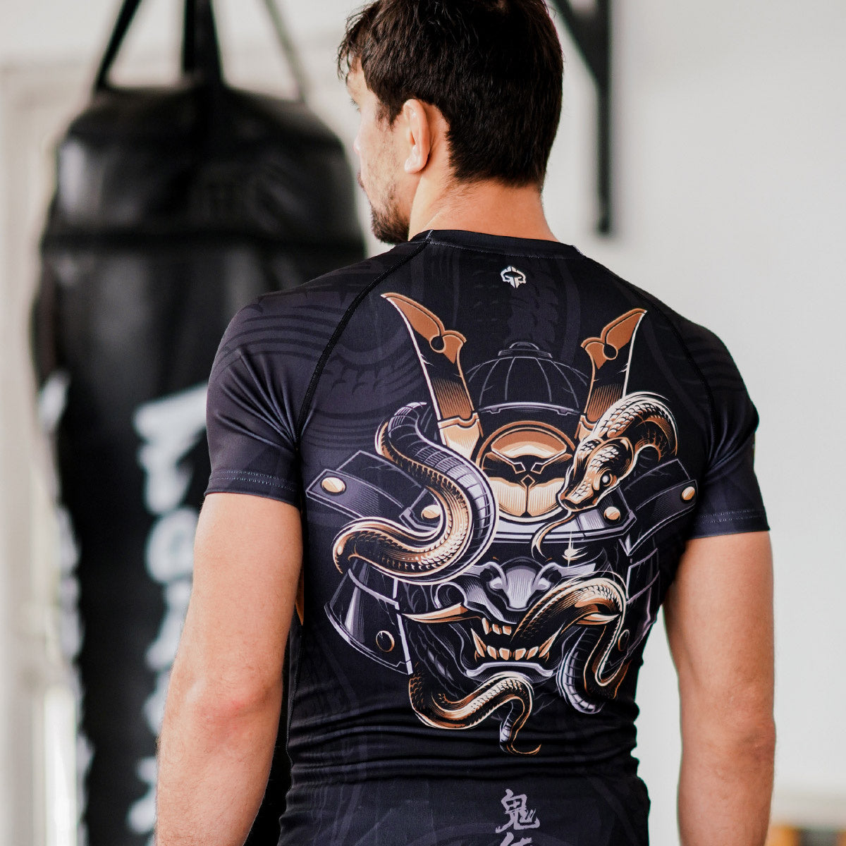 Rashguard Oni Samurai Krótki rękaw