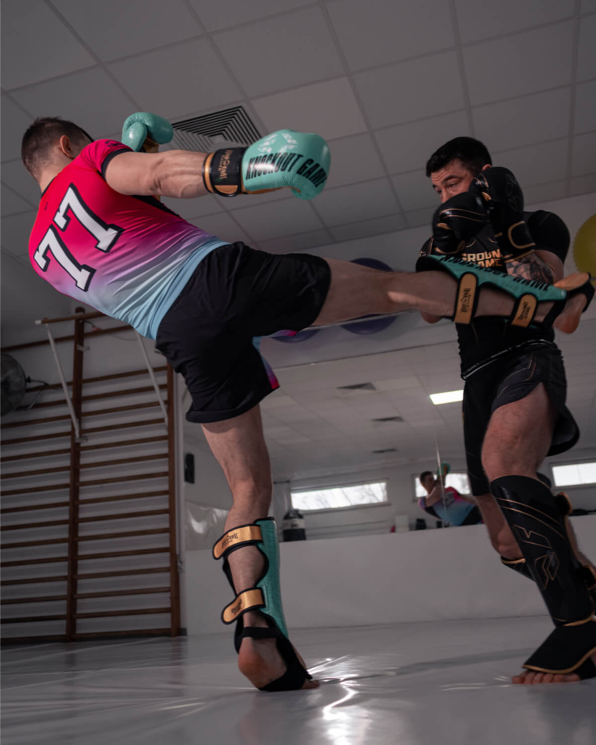 Rashguard Thunders krótki rękaw