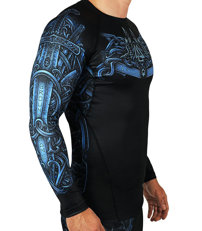 Rashguard Viking s dlhým rukávom