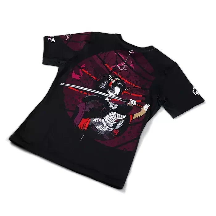 Dámsky rashguard Tsuru Warrior s krátkym rukávom