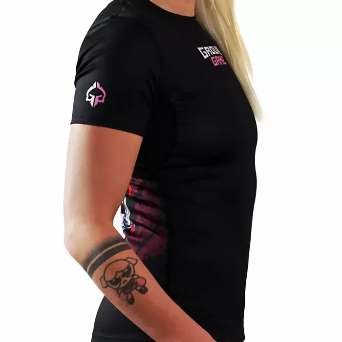 Dámsky rashguard Tsuru Warrior s krátkym rukávom