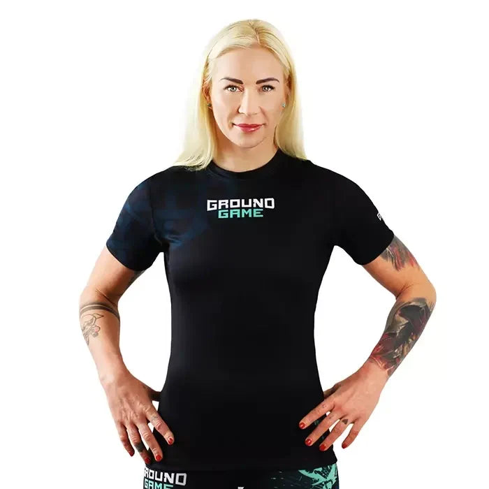 Rashguard damski Valkyria krótki rękaw
