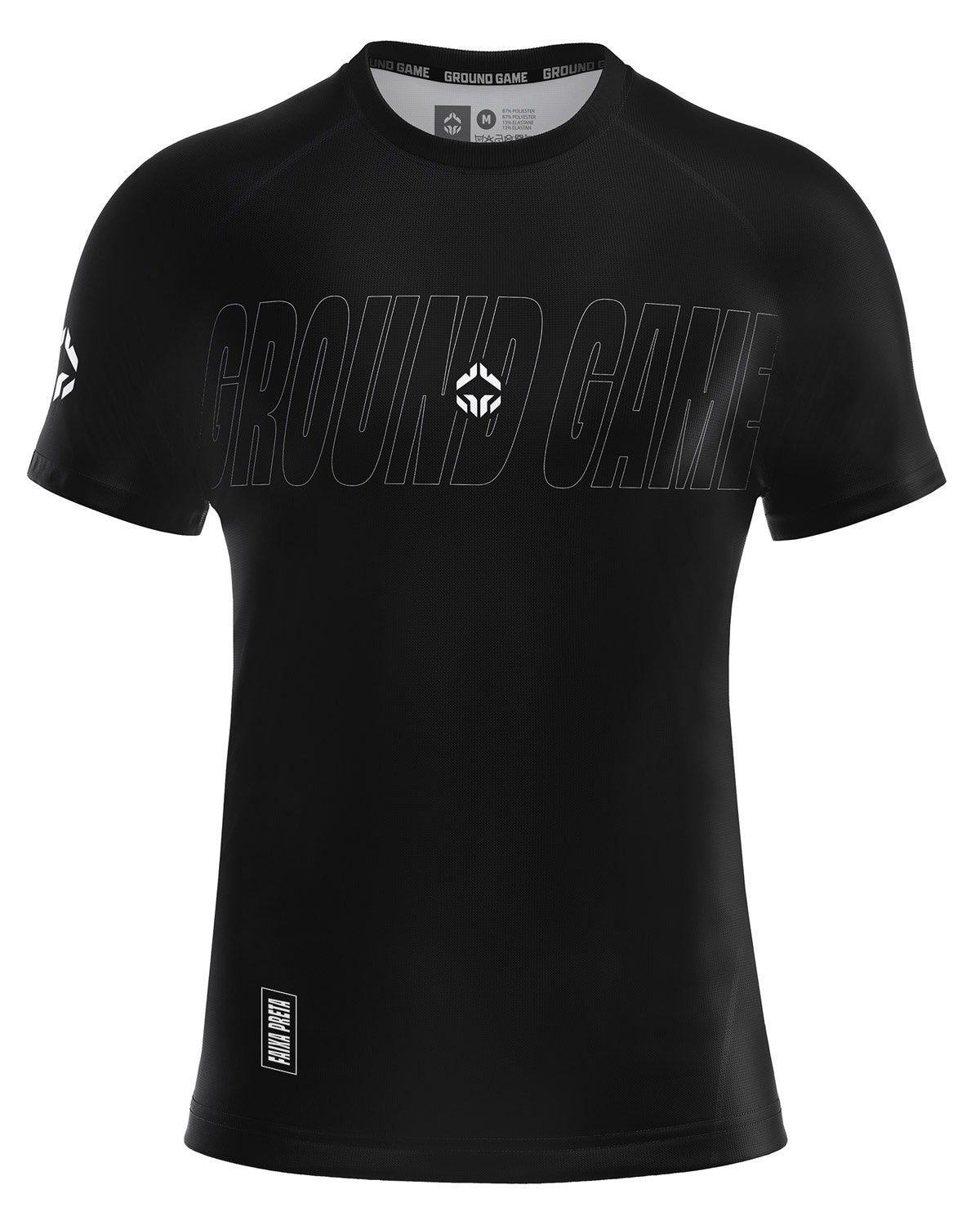 IBJJF Rank Rashguard for BJJ 2.0 (Black)