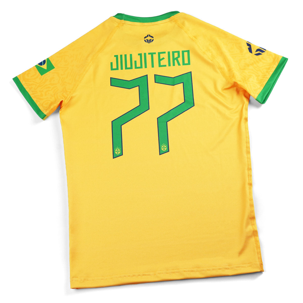 Kids' Rashguard Brazil Football short sleeve