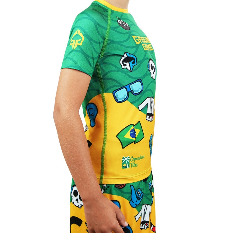 Kids' Rashguard Copacabana short sleeve