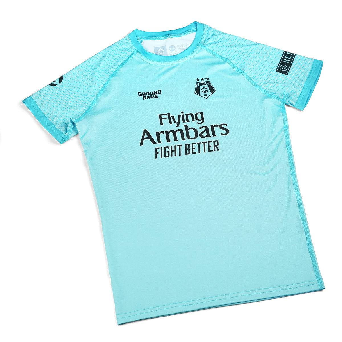 Kids' Rashguard FC Armbar short sleeve (Mint)