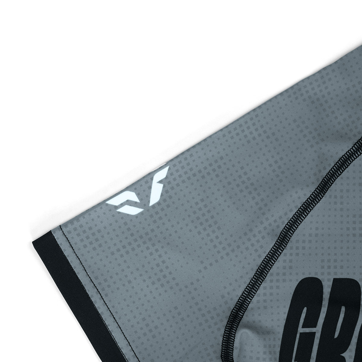 Rashguard dziecięcy IBJJF Kids krótki rękaw (Szary)