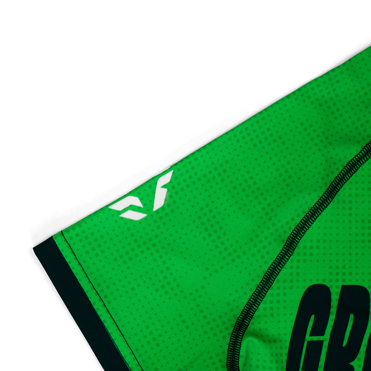 Rashguard dziecięcy IBJJF Kids krótki rękaw (Zielony)