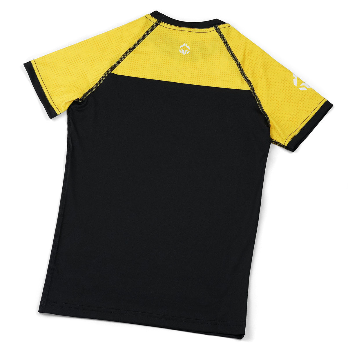 Rashguard dziecięcy IBJJF Kids krótki rękaw (Żółty)