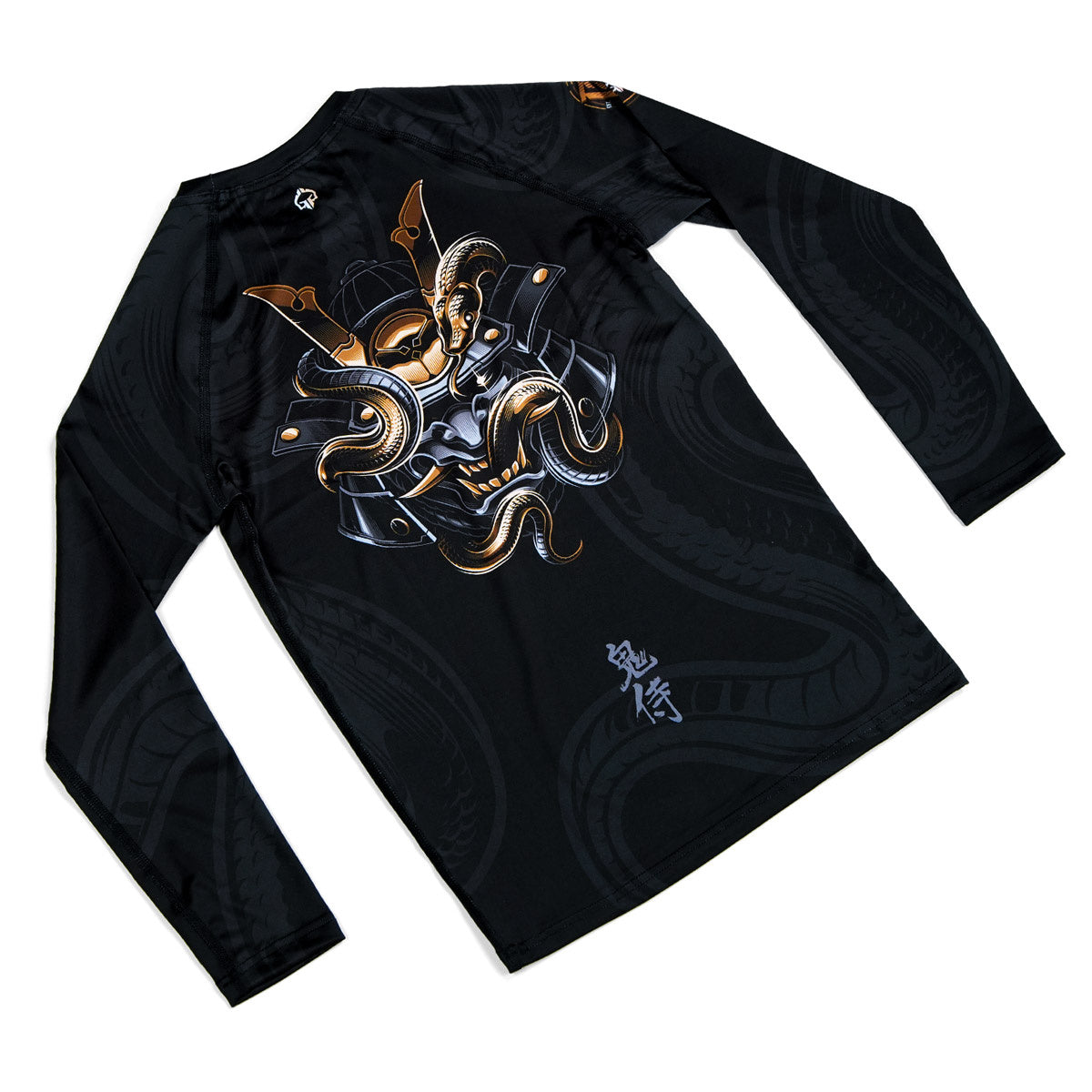 Rashguard dziecięcy Oni Samurai długi rękaw