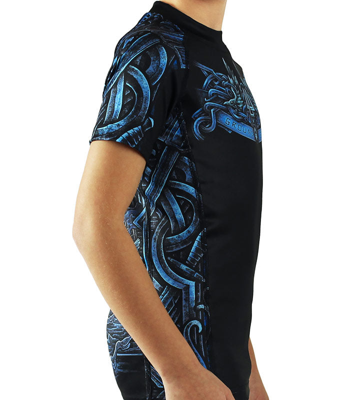 Rashguard dziecięcy Viking Kids krótki rękaw