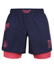 2-in-1 Training Shorts FC Armbar (Navy)