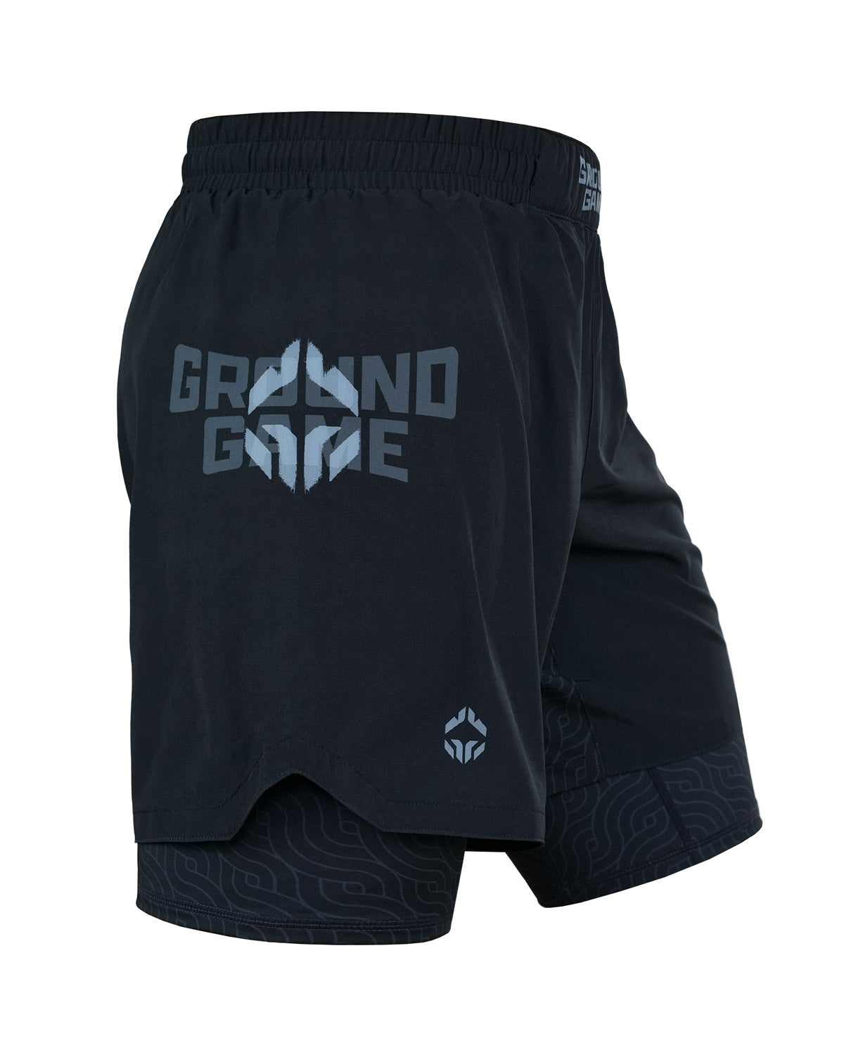 Spodenki treningowe 2w1 Samurai Shadow